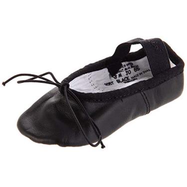 Imagem de Capezio Tênis de balé feminino Daisy 205 (bebê/criança pequena), preto, 6,5 N EUA infantil, Preto, 20