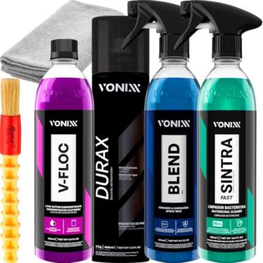 Imagem de Durax Vonixx 400ml Pretinho Spray Brilho Sintra Blend V-floc