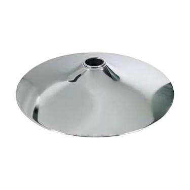 Imagem de shamjina Suporte para Banco de Bar, Estrutura Redonda, Base em Metal, Mesa Versátil, Suporte para Cadeira de Barbeiro, para Cadeiras de Jogos, Mesa Central, Diâmetro 45 Cm