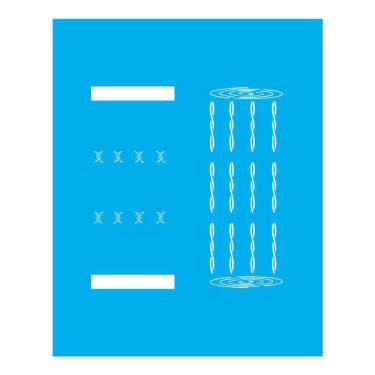 Imagem de Stencil Tamako Arame Farpado - 20X25Cm - Ref 9335