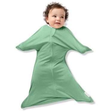 Imagem de Swaddle Transição Zipadee-Zip Basil Pequeno para Bebê