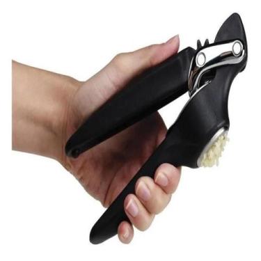 Imagem de Espremedor de Alho Manual Amassador Cozinha Preto Chef'n