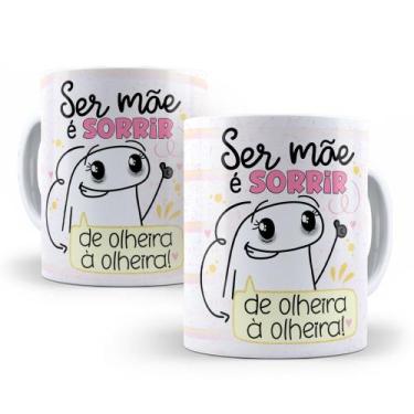 Imagem de Caneca de Cerâmica Personalizada 325ml Flork Mães - ILBN