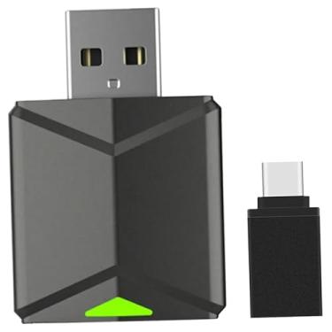 Imagem de AsrMyjcx Mini Auto e Carplayer Adaptador sem fio convertem em portable sem fios Use o CarPlayer Mini Box for Cars, Cinza Escuro