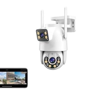 Imagem de Câmera de Segurança Yoosee Lente Dupla IP66 Wi-Fi 360° - Monitoramento Completo e Visão Panorâmica