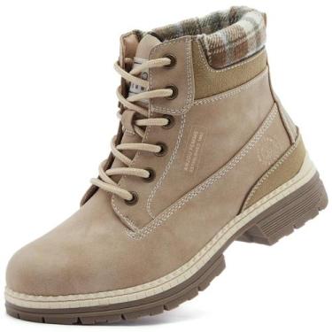 Imagem de Botas de caminhada ANJOUFEMME Work Work Waterproof para mulheres FNW19