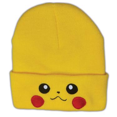 Imagem de Gorro de lã bordado Pikachu