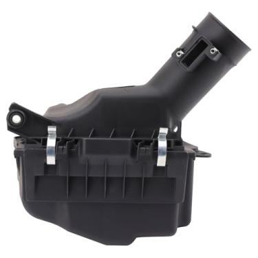 Imagem de TRQ Caixa de ar de admissão do motor caixa de filtro preto lado do passageiro compatível com 2008-2009 INFINITI G37 2007-2009 Nissan 350Z 2009-2010 370Z