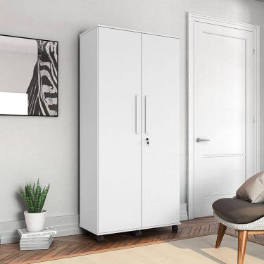 Imagem de Roupeiro 2 Portas Solteiro Gold - Branco
