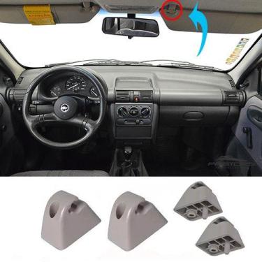 Imagem de Par Suporte Quebra Sol Corsa Classic Celta Prisma Vectra - JF Injet