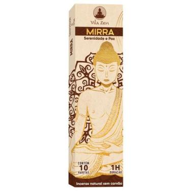 Imagem de Incenso Natural Vila Zen Mirra Puro Caixa Com 10 Varetas - Lua Mística