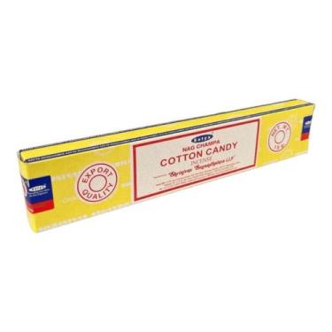 Imagem de Incenso Meditação Massala Cotton Candy Satya Cx c 12 Var - Lua Mística