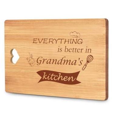 Imagem de Presentes de Dia das Mães para a Mãe, Presentes Personalizados para Mães, Tábua de Corte de Bambu Gravada, Melhor Presente de Mamãe de Todos os Tempos para Dia das Mães, Aniversário, Natal da Filha e