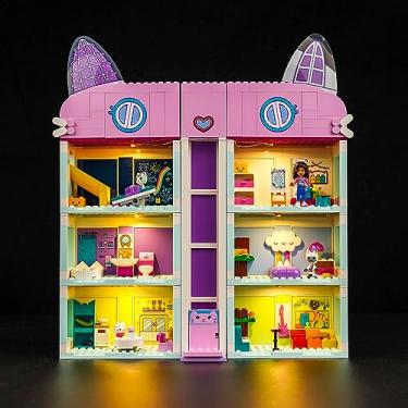 Imagem de BrickBling LED Light Kit Compatible with Lego Gabby’s Dollhouse (No Model), Creative Lighting Compatible with Lego 10788, A Great Gift for Girls