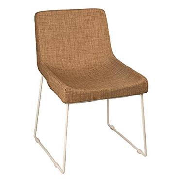 Imagem de Norwood Commercial Furniture Cadeira estofada NOR-NAD3033BR-SO Spectrum para área comum, 77,5 cm de altura, 47 cm de largura, 57 cm de comprimento, marrom