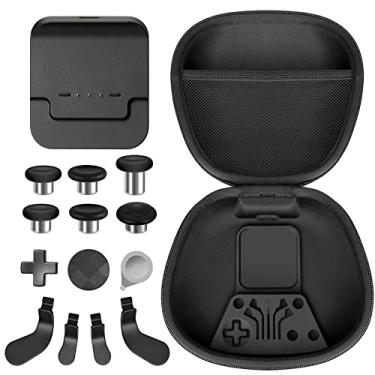 Imagem de Complete Component Pack for Xbox Elite Wireless Controller Series 2，package Includes 1 Carrying Case 1 Dock, 4 Paddles, 2 DPads, 6 Thumbsticks,1Tool, for Xbox One Elite Series 2 Core Replacement Parts