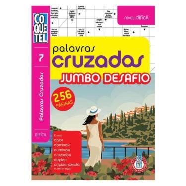 Imagem de Livro Coquetel Palavras-Cruzadas Jumbo Desafio 7