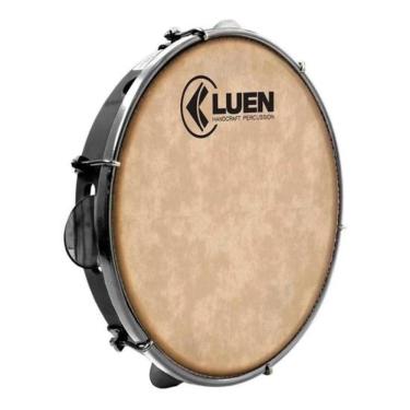Imagem de Pandeiro 10" Pele Animal Luen Preto