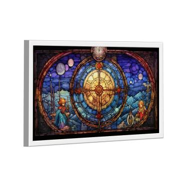 Imagem de Quadro Vitral Pergaminho E Profecia -- Br Artes