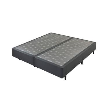 Imagem de Base Para Cama Box Casal Ecoflex Grafite 193x203x25cm Base Box