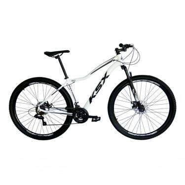 Imagem de Bicicleta Aro 29 Ksx Sd7 Feminina 21v Cabos Internos Alumínio Freios A Disco Garfo Susp...