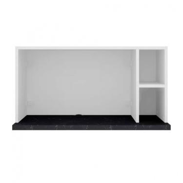 Imagem de Cozinha Completa Bartira Rubi Com 7 Portas E 5 Gavetas - 280 Branco