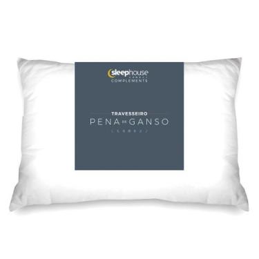 Imagem de Travesseiro Penas de Ganso 50X70 Sleep Complements, U, Branco