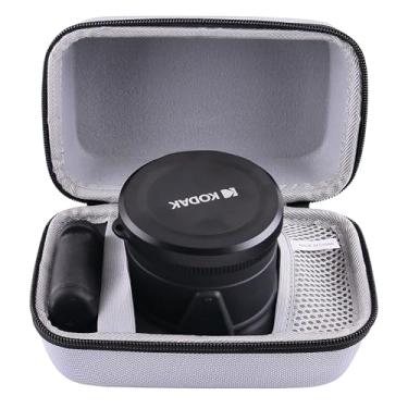 Imagem de WAIYUCN Estojo Rígido De Transporte Em Eva Para Câmera Digital Compacta Kodak Pixpro Az401/Az405/Az425/Az255 (Cinza)