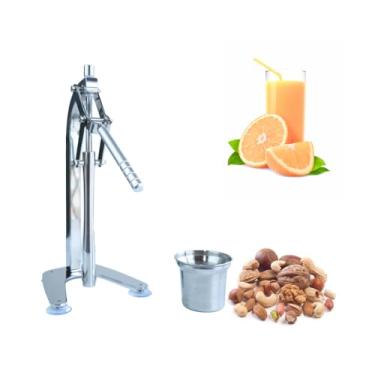 Imagem de Espremedor de limão manual de aço inoxidável, espremedor de limão, triturador de limão