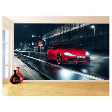 Imagem de Papel De Parede 3D Carro Toyota Supra Mk5 Jdm 3,5M Car344 - Você Decor
