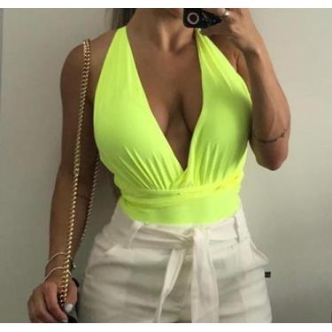 Imagem de body multi formas neon - Filó modas, Verde neon, P