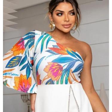 Imagem de Body nula manga estampado - MARIFÊ