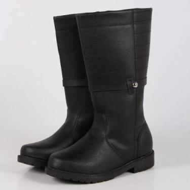 Imagem de Bota Infantil Cano Alto Street Cal 016302, Onix, 33