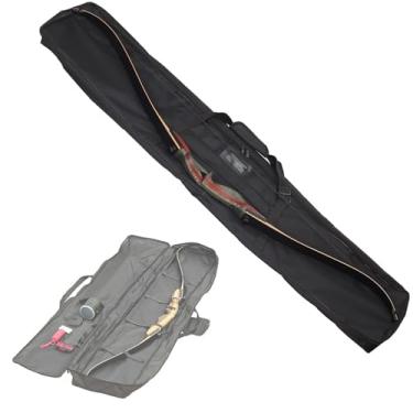Imagem de FENJANER Estojo Para Arco E Flecha, Bolsa Para Arco Recurvo, Bolsa Tradicional Para Arco Longo, Mochila Alongada Para Prática De Tiro Ao Ar Livre (53")