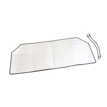 Imagem de Ｂｅｓｇａ Capa para ar condicionado Capa para ar condicionado com proteção de gancho Película protetora de alumínio à prova de poeira para unidade externa, M