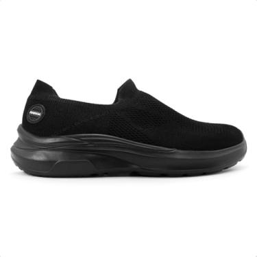 Imagem de Tênis Rainha Slip On Masculino Relax Preto/preto Ra04020001 41