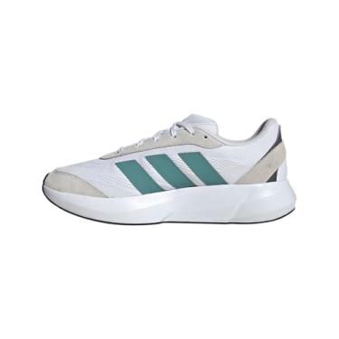 Imagem de adidas Lightshift masculino, Branco/azul-petróleo/cinza, 45