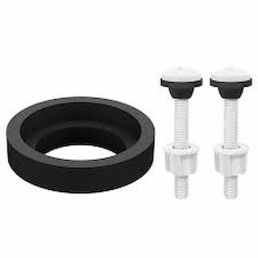 Imagem de Conjunto Para Fixação De caixa Acoplada 9583 Branco/Preto Censi