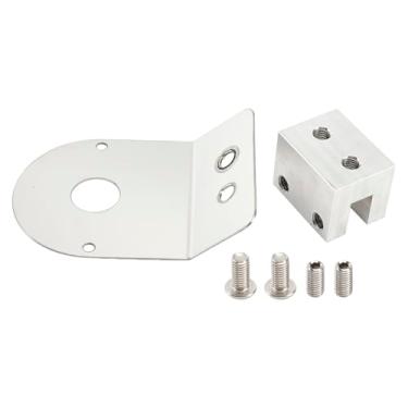 Imagem de Areyourshop Suporte universal de moldura de montagem de luz de melancia de 45 graus, braçadeira angular de aço inoxidável para carros, caminhões, trailers, montagem de luz de veículo personalizado