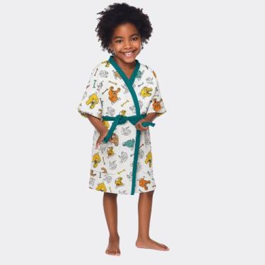 Imagem de Roupão de banho infantil atoalhado lepper menino estampado 2, Diverssa
