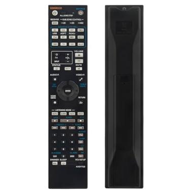 Imagem de AULCMEET AXD7723 Controle remoto de substituição adequado para receptor de home theater PPioneer Elite SC-81 SC-82 SC-91 SC-95 VSX-80 VSX-90, compatível com AXD7725