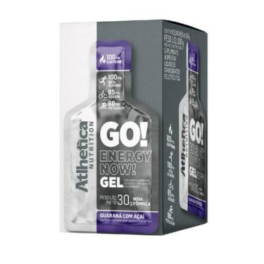 Imagem de Caixa De Gel Go! Atlhetica Nutrition Energy Now 10 Sachê - 30g, Unico,