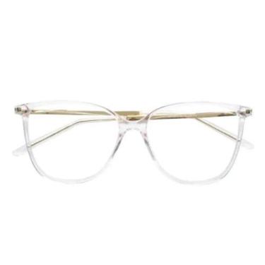 Imagem de Armação Óculos de Grau Feminina Quadrada Transparente Original - SPYBO