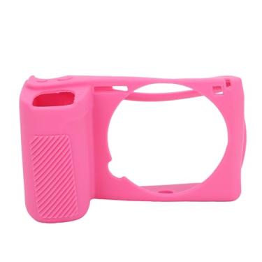 Imagem de Diyeeni Protetor de Caixa da Câmera para ZVE10 M2, Capa de Proteção contra Câmeras de Silicone, Manuseio Confortável, Manga de Estojo Macio e Slim Slim de Scratch Digital para Câmeras (Rosy)