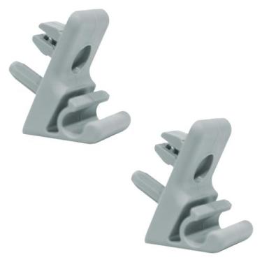 Imagem de Par Suporte Presilha QuebraSol Compatível Fiat Palio Strada Fiorino No