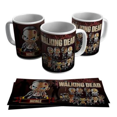 Imagem de Caneca The Walking Dead Personagem Merle 325ml