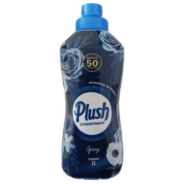 Imagem de Amaciante de Roupas Concentrado Plush 1 Litro Fragrâncias, Spring