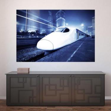 Imagem de Painel Adesivo de Parede - Trem Bala - 389pnp - Allodi