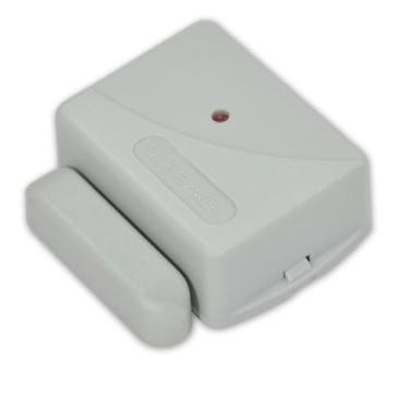 Imagem de Kit 2 Sensor Magnético Sem Fio Para Alarmes Cerca 433,92 Mhz