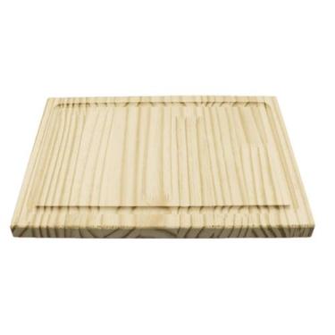 Imagem de Tábua Para Caipirinha 18,5x14x1,5 Cm em Pinus Cia Laser